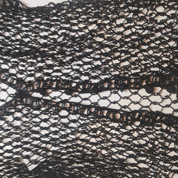 Black fully beaded top or jacket - Picture 6 of 8